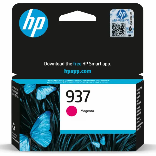 Оригинальный HP 937 Чернила - Пурпурный