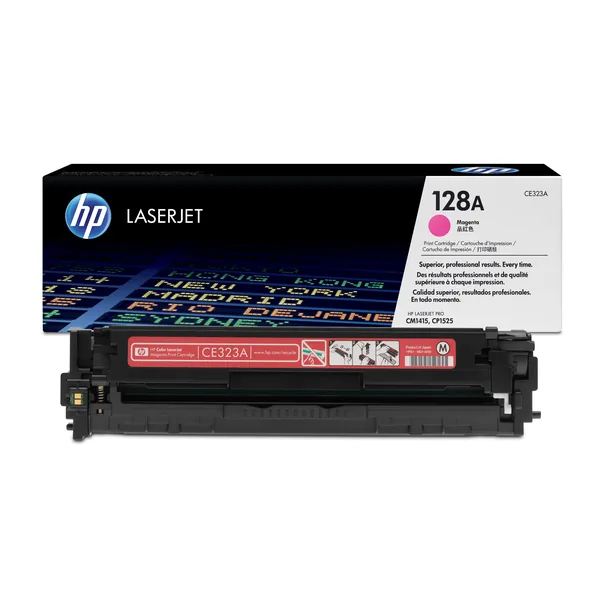 Оригинальный HP 128A - (CE323A) Тонер - Пурпурный