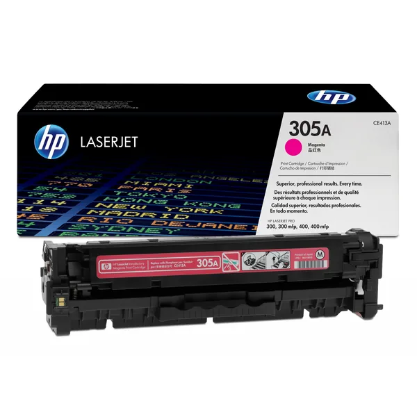 Γνήσιο HP 305A - (CE413A) Τόνερ - Ματζέντα