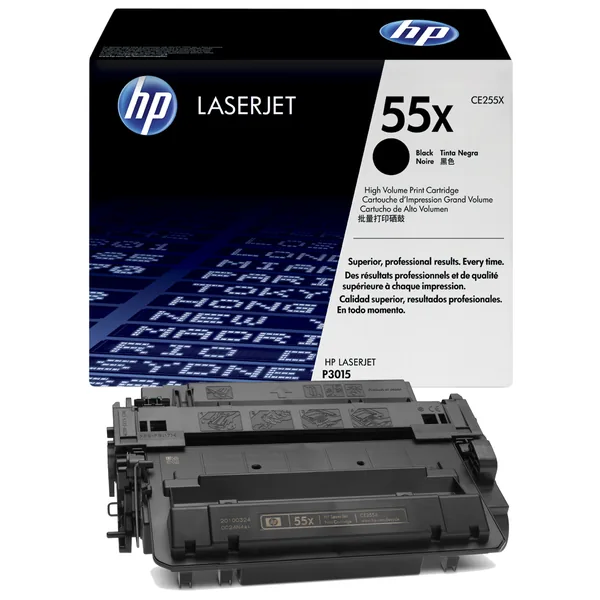 Γνήσιο HP 55X - (CE255X) Τόνερ - Μαύρο